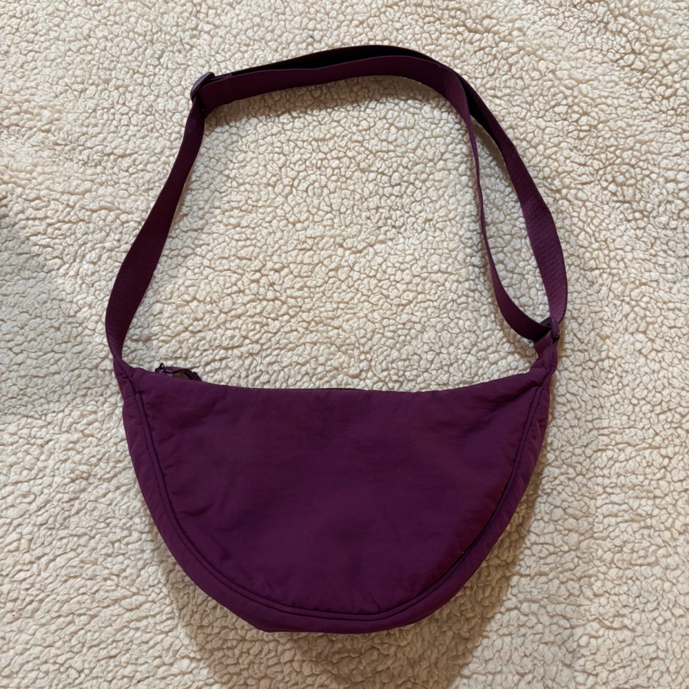 Uniqlo Purple Round Mini Shoulder Bag Crossbody